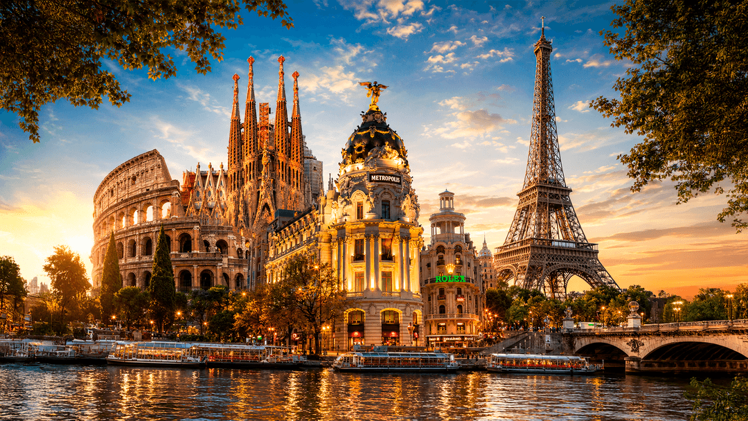 EUROPA ESENCIAL (Paris, Roma, Madrid & Barcelona)